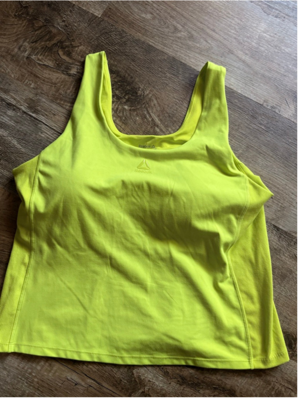 Reebok Neon Green Tank Top XXL